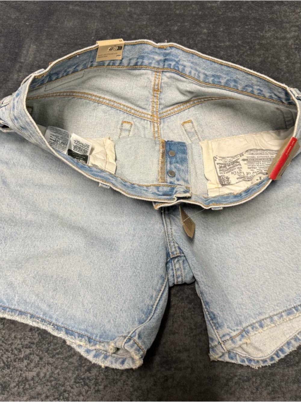 501° MID THIGH SHORTS, - Picture 9 of 10